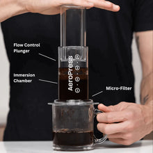 Load image into Gallery viewer, AeroPress Coffee Maker - CLEAR