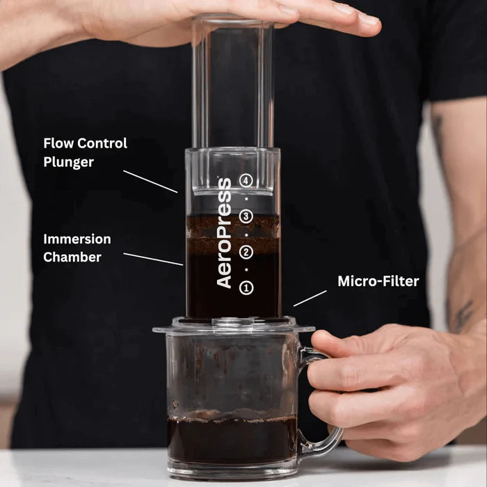 AeroPress Coffee Maker - CLEAR – Columbia River Coffee Roaster