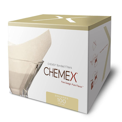 Chemex filters - 100ct - pre-folded square
